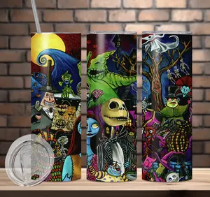 NIGHTMARES & MORE 20 OZ STAINLESS STEEL TUMBLER