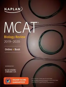 USED-MCAT Biology Review 2019-2020: Online + Book by Kaplan Test Prep (Paperback)