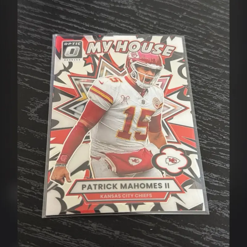 Panini 2025 Donruss Optic My House! Insert - Patrick Mahomes II #6 Chiefs