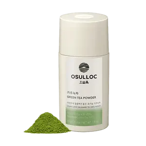 Osulloc Organic Jeju Green Tea Powder 40g - 100% Pure USDA Certified Matcha for Lattes, Baking & Smoothies - Korea's #1 Tea Brand