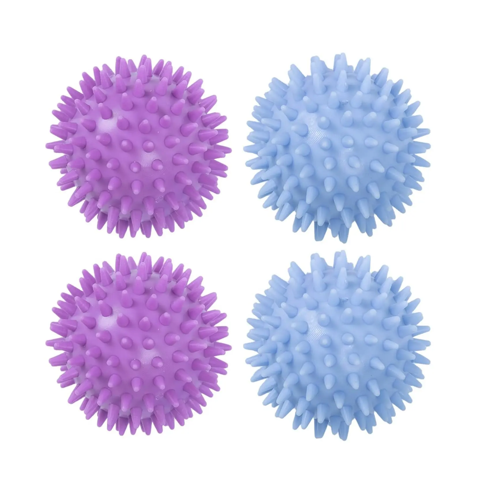 4 Pack 2.36 Inch & Blue Reusable Laundry Balls, Wash Ball, Detergent Ball, Fabric Softener Alternative Reduces Wrinkles, Eco-Friendly Household Cleaning Supplies, Laundry Products, Home Goods, Household Items, Various Laundry Needs
