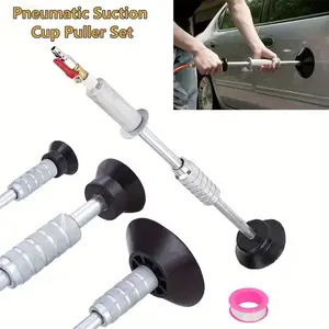 Car Dent Repair Suction Tool Kit, Includes 3 Suction Cups (large/medium/small), Manual Tool for Car, Refrigerator, Motorcycle Body Dent Removal