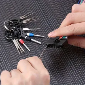 41-Piece Automotive Wire Harness Connector Retractor/Unlocking Tool Set