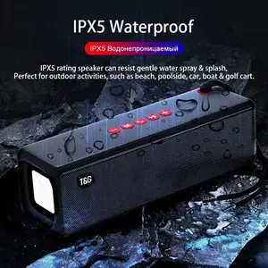 TG-271 Portable Bluetooth Speaker Music Radio Box USB Audio Device AUX Interface FM Radio High-Power Subwoofer Suitable for holiday parties, everyday outings, and friend gatherings. Stylish, premium, a trendy speaker you need.