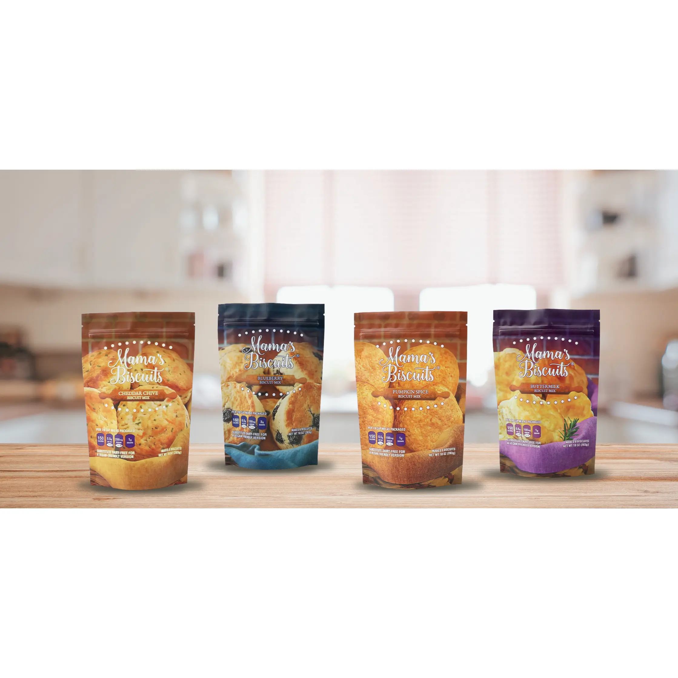 Mama's Biscuits Dry Biscuit Mix-Variety Pack