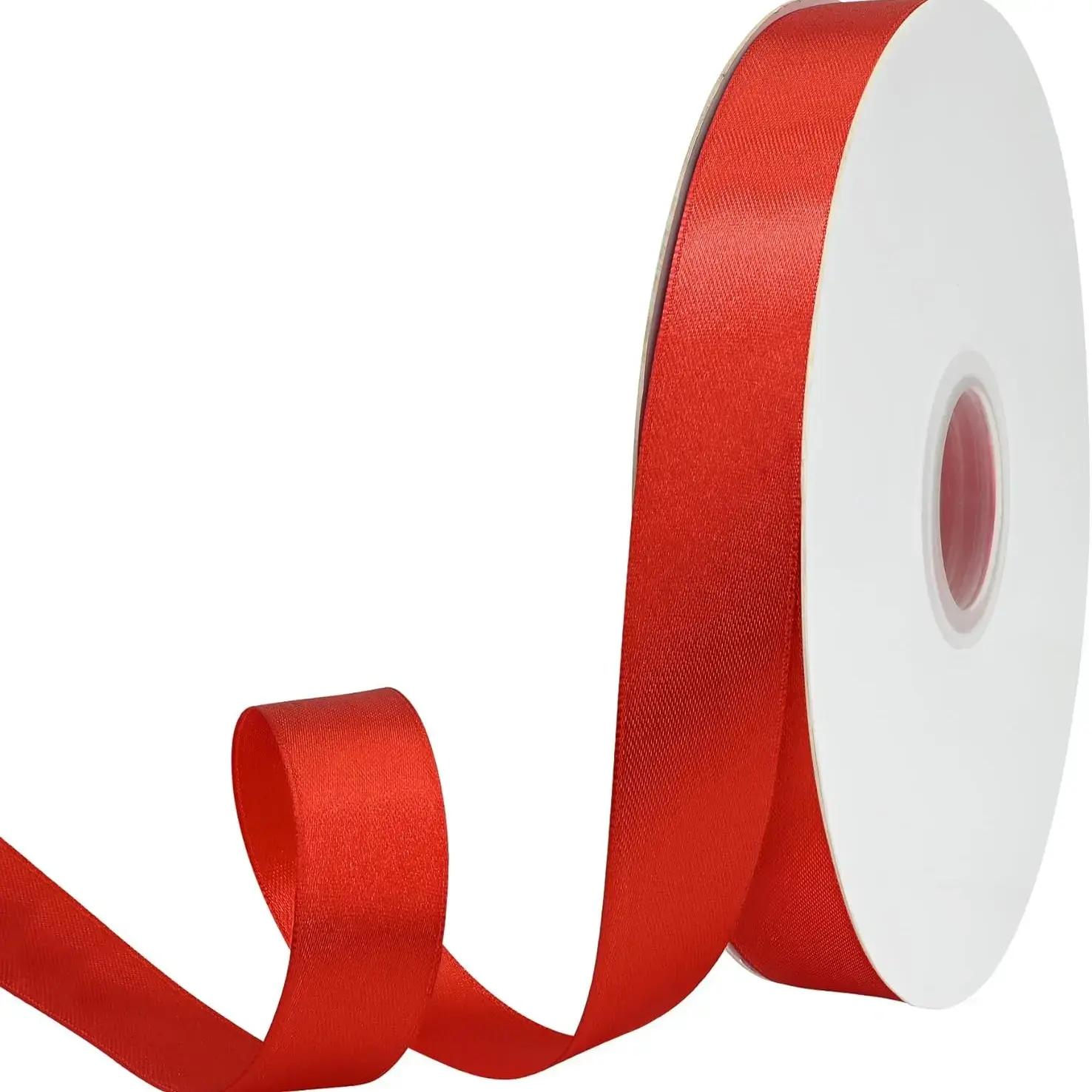 1-in Single Face Satin Fabric Ribbon, 50 yd Roll - Top Father's Day Gift Wrapping Supplies for Wedding,mother's day, Floral Craft, Fabric Ribbons