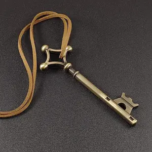 Japanese Anime Attack On Titan Figure Allen Basement Key Cosplay Metal Model Handbag Bagpack Decoration Accessories Toy Gifts