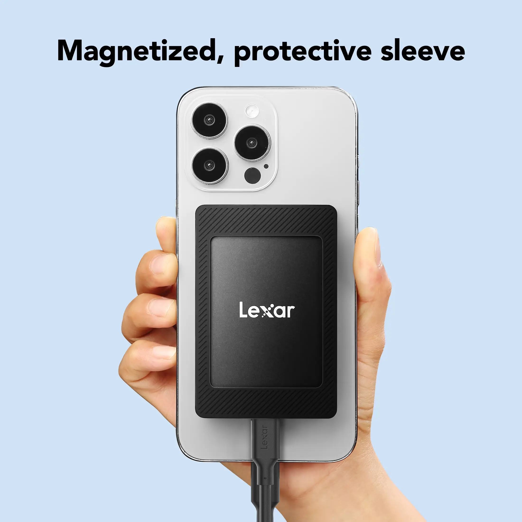 [Favorite] 2TB SL500 Portable SSD with Magnetic Set for iPhone PC & Mac