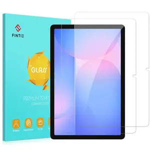 [2 Pack] Fintie Screen Protector for Galaxy Tab S10 FE/Tab S9 FE 5G (10.9"), Tempered Glass Screen Protector Anti-Scratch & Easy to Use