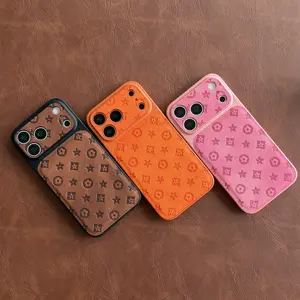 Full-coverage large window vintage pattern case for iPhone 17 Pro Max/16