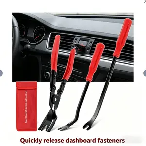 3 Pcs Auto Clip Pliers Set & Fastener Remover | Car Trim Rivet Removal Pry Tool Repair Kit with Storage Bag | Automotive Door Panel & Interior Disassembly Tools