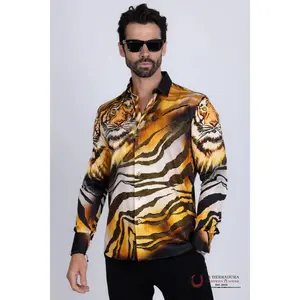 MENS PEDRERIA ORANGE AND GOLD MULTI- SPR11