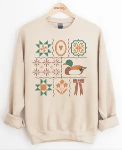 Cottagecore Collage Graphic Top