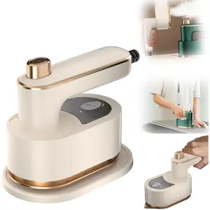 Portable Handheld Clothes Steamer and Iron, Travel Steamer Iron for Clothes Mini, Effortless Wrinkle Removal, Mini Garment Steamer and Iron for Home, Office and Travel