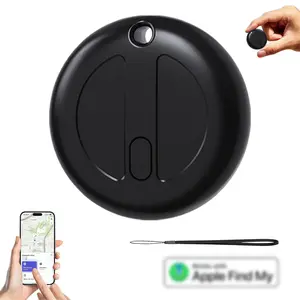Air Tracker Tags 1/2/4 Pack – Item Locator Compatible with Apple Find My Network (iOS Only), Replaceable Battery Item Finder & Smart Tracker for Keys, Luggage, Suitcase, Bags, Wallet, Backpack & Personal Items – AirTag for iPhone Users
