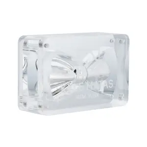 PLATINUM MOIRÉ DIGITAL BOW TIE