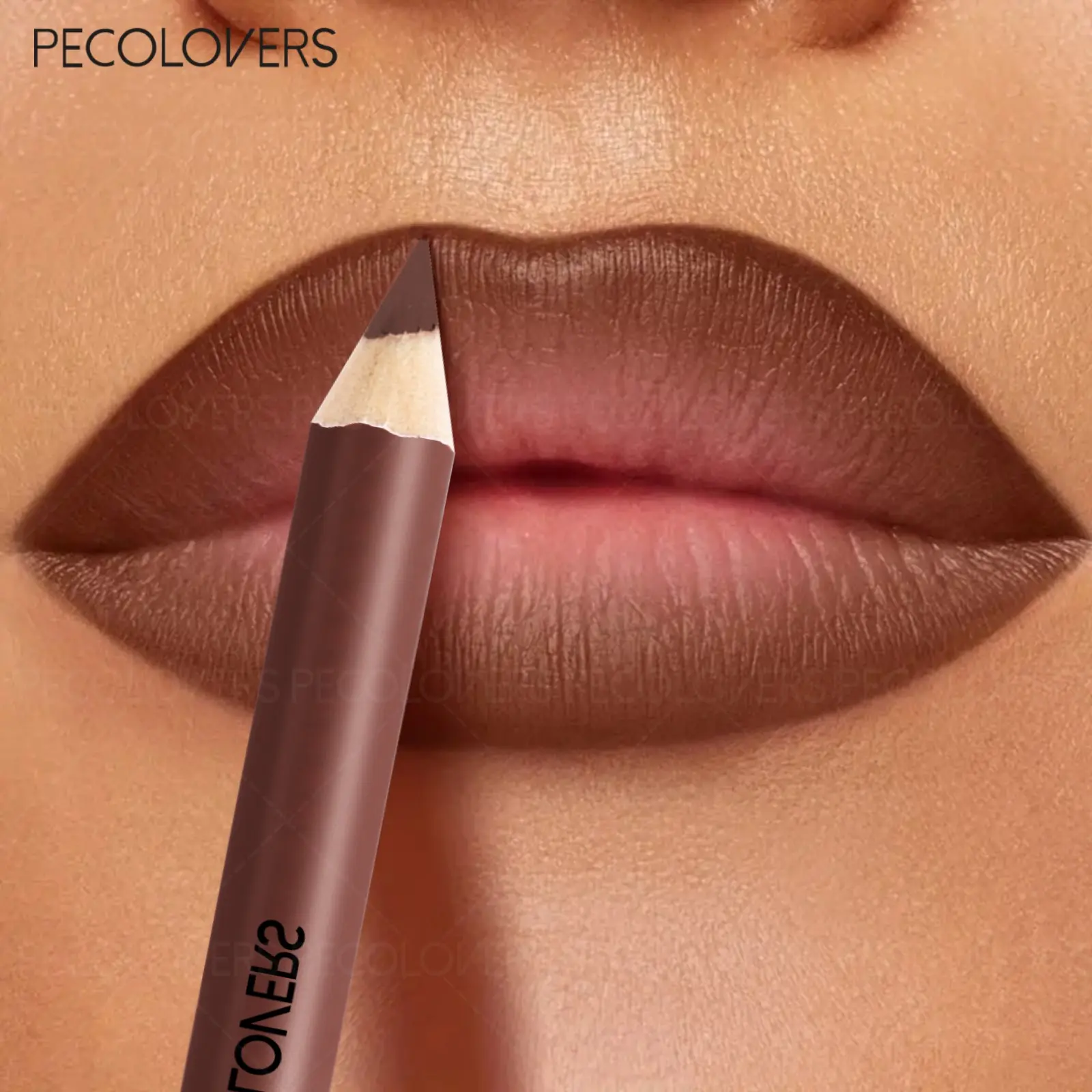 1PC Red Lipstick Pencil with Natural Outline Lips Lipliner Pen - Long-Lasting Matte Finish, Velvet Lip Glaze, Plump Non-Stick Cup Design for Full, Defined Lips, Lip Makeup, Gloss, Glossy, Lip Liner Pencils, Lippie Pencils
