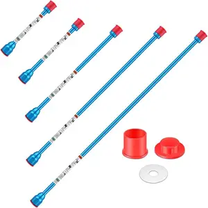 5 count Airless er   Painting Wand,Airless   Tip Extensions,Airless  er  Tip Extension Pole,for Airless   Wand (blue/8in 12in 20in 30in 40in)