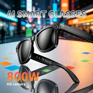 W610 Ai Glasses with 800w Camera, 1080P Video Recording, Waterproof, Ai Translation, Music Playback, UV Protection, Ideal for Travel