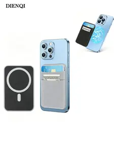Ultra-Thin Magsafe Phone Card Holder, Magnetic Case for Bank Credit ID, Slim Wallet for All Mobile Phones, Secure & Convenient Storage, Cellphone, Phone Accessories