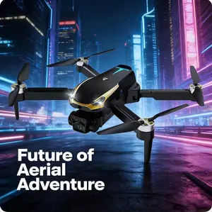 Aerial Drone M8 Pro 2026 - GPS Positioning, 4K UHD EISCamera, 5G WiFi FPV, Brushless Motors, Optical Flow Hover,Intelligent Obstacle Avoidance, Auto Return, 360° Stunt Roll,Two Batteries
