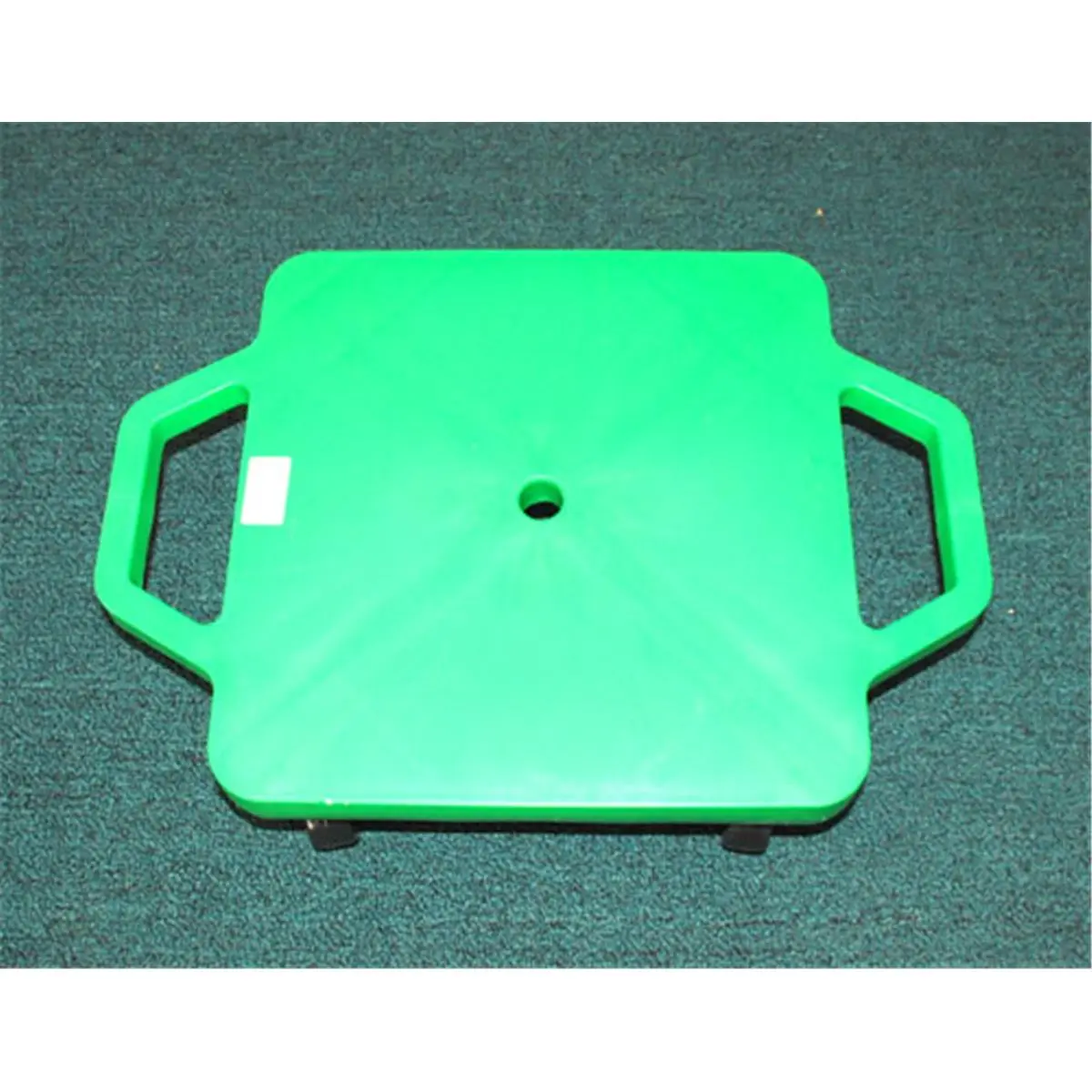 Everrich 12-in School Scooter - Green, Indestructible Polypropylene Construction, Nonmarring Swivel Wheels, Safety Grip Handles, School Scooters