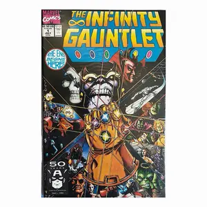 Marvel 1991 Infinity Gauntlet Complete Comic Book Set, Issues #1-6
