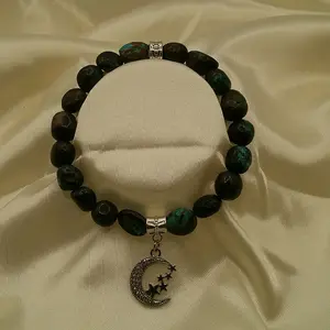 Divine Feminine - Chrysocolla Nuggets - Spiritual Healing - Celestial - Moon