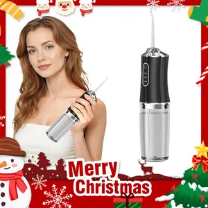 Water Flosser 4 Nozzles, Rechargeable Plaque Remover, Men/Women Oral Care, Portable Water Flosser