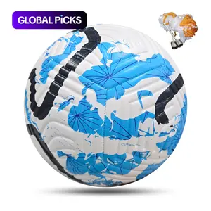 Size 5 Durable PU Leather Soccer Ball Set, Machine Stitched Training & Entertainment Football, Perfect Gift for Boys Men #GLOBAL PICKS