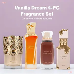Dalal + VANILLA AURA + Vanilla Addiction + ECLAIRE -- 4 piece bundle