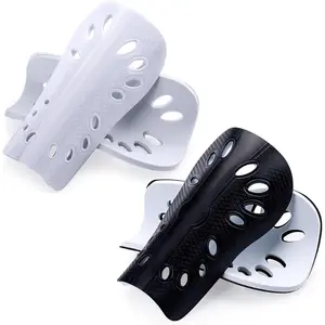 Soccer Shin Guards for Youth Adults, 2 Pairs Soccer Shin Sleeves Superlight and Breathable Shin Guard Equipment for Boys and Girls, Protective Football Gear Shin Pads for Men Women Teens Kids,