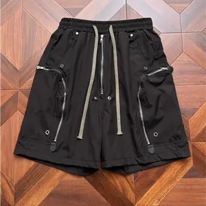 Men’s 2026 Dark RO Style Cargo Shorts - Menswear, Streetwear Clothing, Fashion Drawstring, Multi-Pocket, Zip-Closure, Breathable Straight-Leg Mid-Length Niche Casual Shorts #SummerWins #fathersdaygift