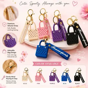 Mini Bag Keychain – 2 Pack Random Colors