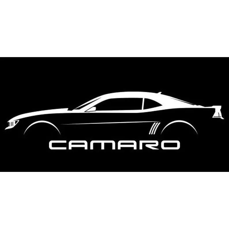 Chevy Camaro Silhouette Vinyl Decal Sticker