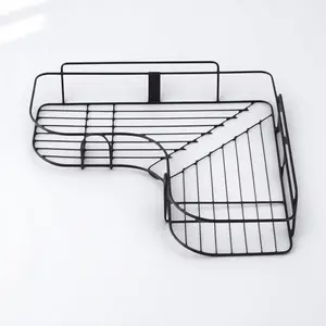 No-Tools Installation Adjustable Corner Shelf for Bathroom, Space-Saving Shower Caddy with Multi-Layer Storage for Shampoo, Soap, Organizer Rack Corrosion-Resistant & Easy-Clean for Narrow Spaces.