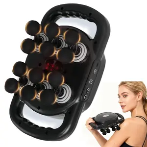 Deep Tissue Massage Gun For Back Shoulder Legs Tired Muscle Relief With 9 Speed Settings Black