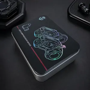 Stress Buster Push Slider Reliever EDC Fingertip Toys Magnetic Metal Fidget Toy Stress Relief Toys