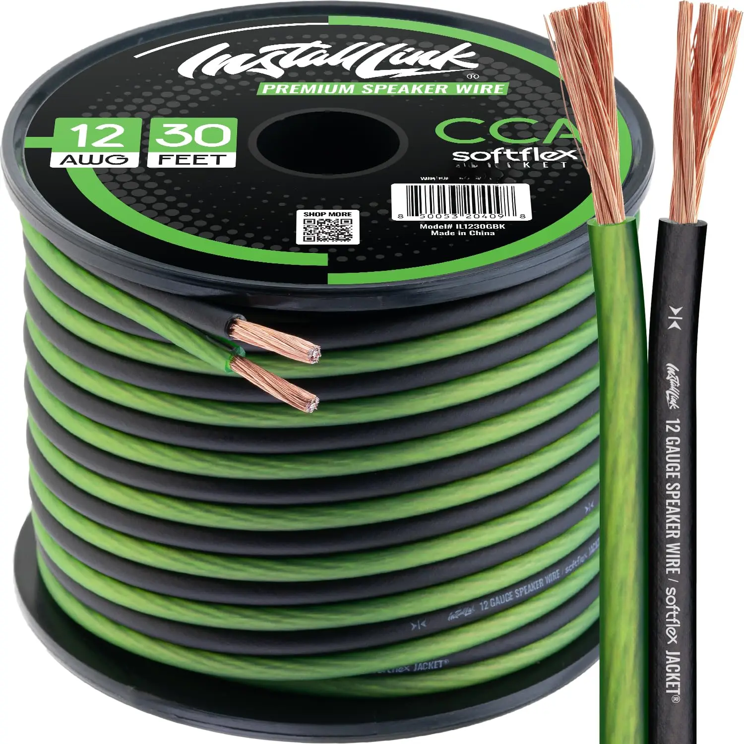 12 AWG Gauge Speaker Wire (30 ) Stereo, or Home Theater, CCA 12 AWG Gauge Speaker Wire (30 ) Stereo, or Home Theater, CCA