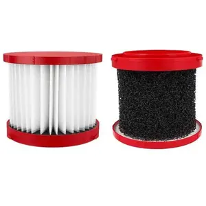 Milwaukee 49-90-1900HW 2 Piece HEPA and Foam Wet Filter Kit