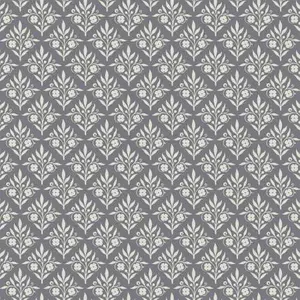 $35 Whole 8 Yard Bolt Liquidation Camelot Sweet Scrolls Gray by Emma & Mia