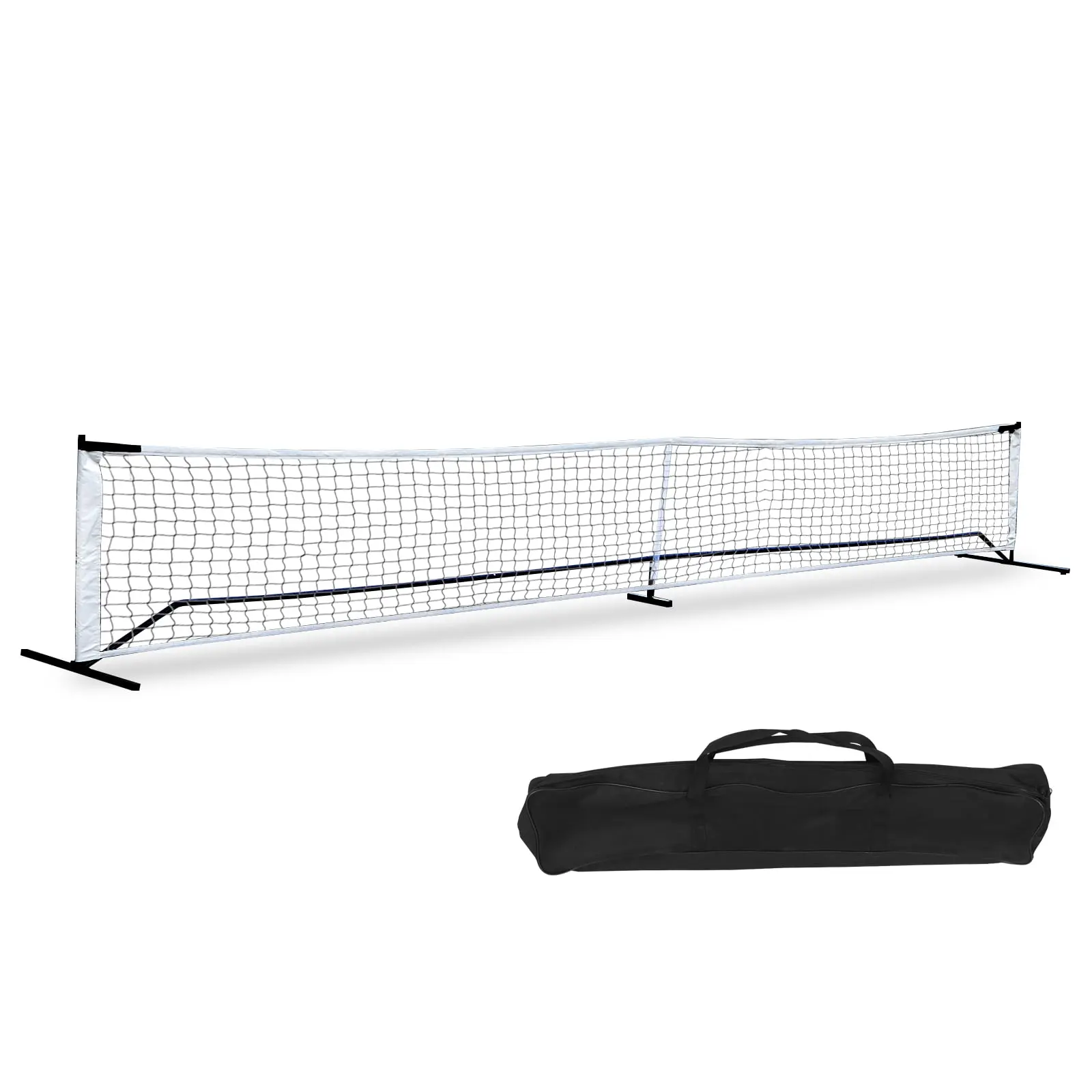 Segawe Pickleball Net 22 ft Wide, Portable with Durable Carry Bag, Adjustable Steel Frame and Stable Stand for Quick Setup, Nets, 22 Feet Wide