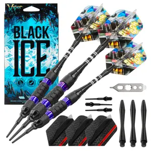 Viper Black Ice Purple Soft Tip Darts Viper Black Ice Purple Soft Tip Darts
