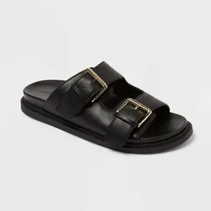 Women's Hayes Sandals with Memory Foam Insole - Universal Thread Black 11