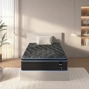 ARCH Twin Size Mattress,10 Inch Hybrid Mattress, Individually Pocketed Innerspring, Medium Firm