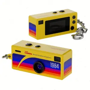 1080P Ultra-Compact Magic Thumb Keychain 0.96-inch Action Style Supports Memory Cards Includes 64GB Memory Card