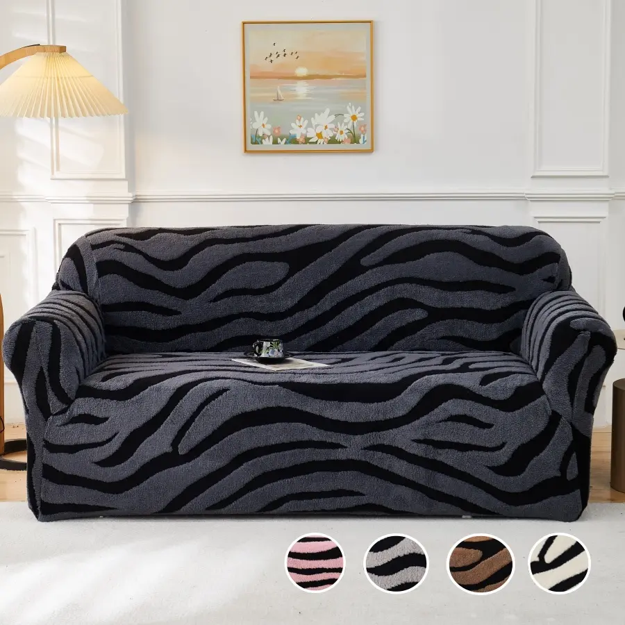 Pet-Friendly Stretch Dual Sofa Slipcover, Couch Slipcover, Anti-Dirty & Dustproof Fabric, Reusable Winter Thickened Design, Fits 1/2/3/4/l-Shaped Sofas, Washable Sofa Covers, Stretch Couch Covers For Sofa