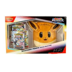 Pokemon Prismatic Evolutions Accessory Pouch Special Collection
