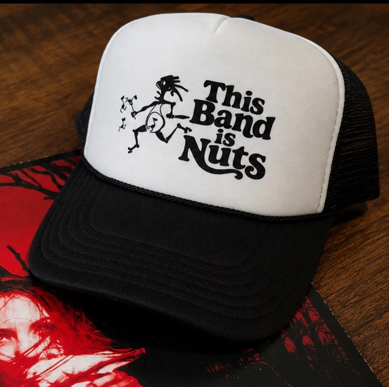 WSP Postcard Inspired Vintage Foam Trucker Hat