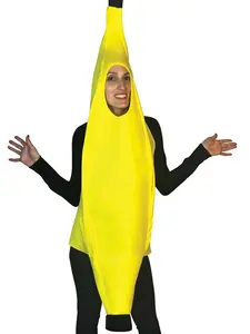 Banana Halloween Costume, Adult Size Petite XXS